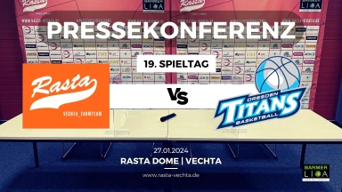 PK: RASTA Vechta II - Dresden Titans 83:79 (27.1.24)