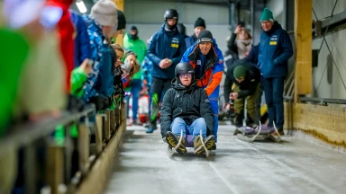 Familienabend mit Bobfahrer Andre Lange