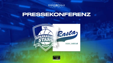Pressekonferenz VfL SparkassenStars Bochum vs RASTA Vechta II