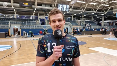 Uni Baskets Münster vs. Dresden Titans | Postgame Interviews