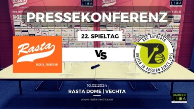 PK: RASTA Vechta II - BBC Bayreuth 107:77 (10.2.24)