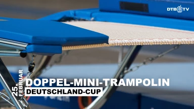 Deutschland-Cup Doppel-Mini-Trampolin