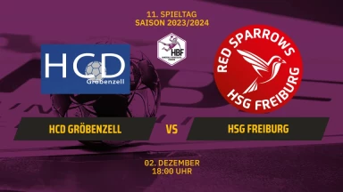 2. HBF: HCD Gröbenzell vs. HSG Freiburg - Schnelle Mitte und satter Abschluss | Highlight