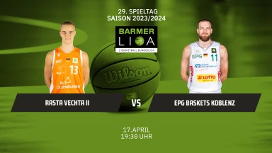 ProA: RASTA Vechta II vs. EPG Baskets Koblenz