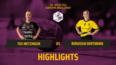 HBF: Schlägt der BVB den Pokalsieger aus Metzingen? | Highlights