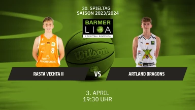 ProA: RASTA Vechta II vs. Artland Dragons