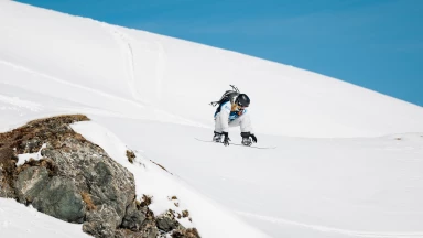 Riesige Freeride Show bei X OVER RIDE 4* FWT Challenger Zell am See-Kaprun