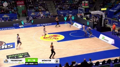 Recap: FRAPORT SKYLINERS vs. Uni Baskets Münster | Zusammenfassung