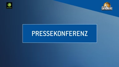 Pressekonferenz FRAPORT SKYLINERS vs. Uni Baskets Münster