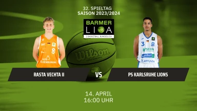 ProA: RASTA Vechta II vs. PS Karlsruhe Lions