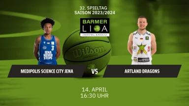 ProA: Medipolis SC Jena vs. Artland Dragons