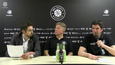 Pressekonferenz: Uni Baskets Münster vs. ART Giants Düsseldorf