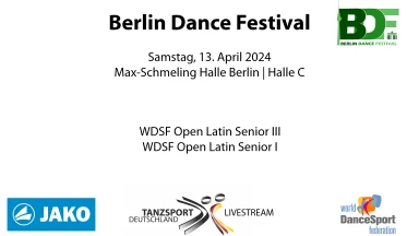 Berlin Dance Festival 2024 Halle C Samstag