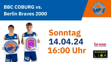 ProB Playoffs: BBC Coburg vs. Berlin Braves 2000 - Spiel 1