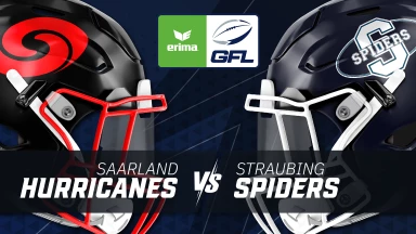 GFL: Saarland Hurricanes vs. Straubing Spiders