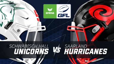 GFL: Schwäbisch Hall Unicorns vs. Saarland Hurricanes