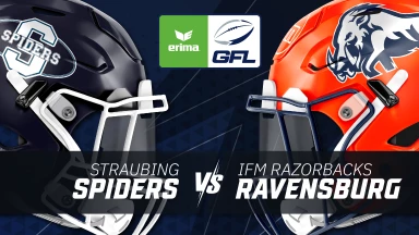 GFL: Straubing Spiders vs. ifm Razorbacks Ravensburg