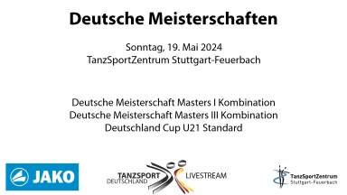 Deutsche Meisterschaften am 19.05.2024 in Stuttgart