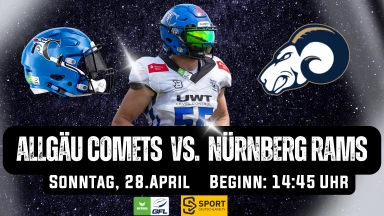 Testspiel: Allgäu Comets vs. Nürnberg Rams