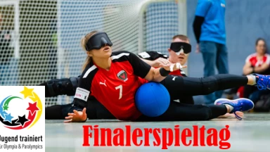 Jugend trainiert-Goalball Finalspieltag