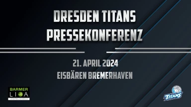 PK: Dresden Titans vs. Eisbären Bremerhaven