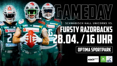 GFL-Testspiel: Schwäbisch Hall Unicorns vs. Fürsty Razorbacks