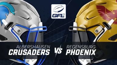GFL2: syNeo Albershausen Crusaders vs. Regensburg Phoenix