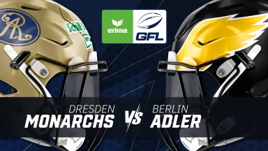 GFL: Dresden Monarchs vs. Berlin Adler