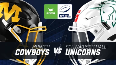 GFL: Munich Cowboys vs. Schwäbisch Hall Unicorns
