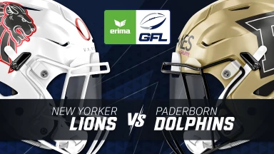 GFL: New Yorker Lions Braunschweig vs. Paderborn Dolphins