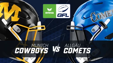 GFL: Munich Cowboys vs. Allgäu Comets
