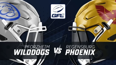 GFL2: Pforzheim Wilddogs vs. Regensburg Phoenix