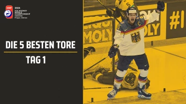 Die besten Tore der Eishockey-WM 2024 - Tag 1
