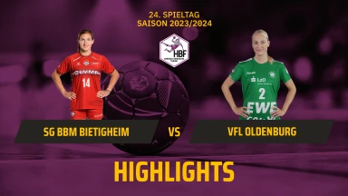HBF: Bietigheim gewinnt heim gegen Oldenburg | Highlights