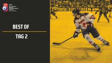 Die besten Aktionen der Eishockey-WM 2024 - Tag 2