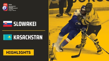 Eishockey WM 2024 I Slowakei vs. Kasachstan | Die Highlights des 3. Spieltags