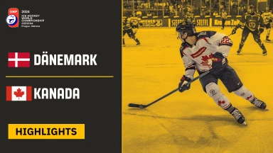 Eishockey WM 2024 I Dänemark vs. Kanada | Die Highlights des 3. Spieltags