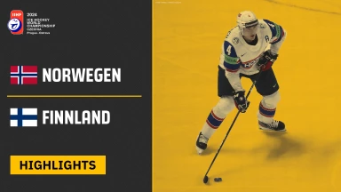 Eishockey WM 2024 | Norwegen vs. Finnland | Die Highlights des 4. Spieltags
