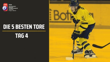 Die besten Tore der Eishockey-WM 2024 - Tag 4