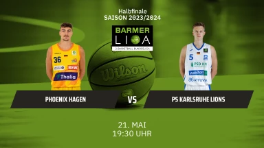 ProA Playoffs: Phoenix Hagen vs. PS Karlsruhe LIONS – Spiel 3
