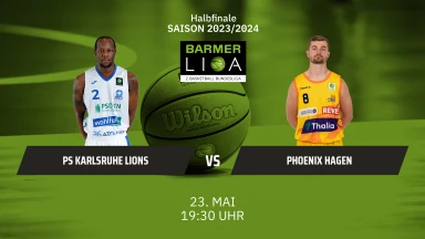 ProA Playoffs: PS Karlsruhe LIONS vs. Phoenix Hagen – Spiel 4