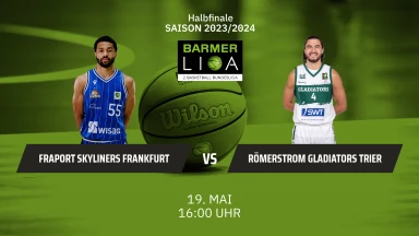 ProA Playoffs: FRAPORT SKYLINERS vs. RÖMERSTROM Gladiators Trier – Spiel 2