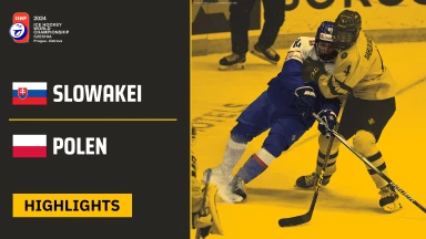 Eishockey WM 2024 | Slowakei vs. Polen | Die Highlights des 6. Spieltags