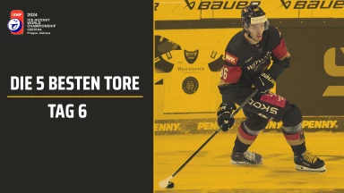 Die besten Tore der Eishockey-WM 2024 - Tag 6