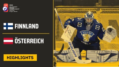 Eishockey WM 2024 | Finnland vs. Österreich | Die Highlights des 7. Spieltags