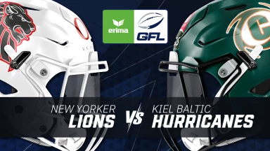 GFL: New Yorker Lions Braunschweig vs. Kiel Baltic Hurricanes