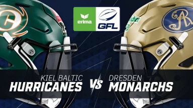 GFL: Kiel Baltic Hurricanes vs. Dresden Monarchs