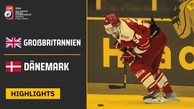 Eishockey WM 2024 | Großbritannien vs. Dänemark | Die Highlights des 8. Spieltags