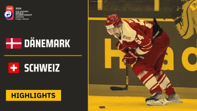 Eishockey WM 2024 | Dänemark vs. Schweiz | Die Highlights des 8. Spieltags