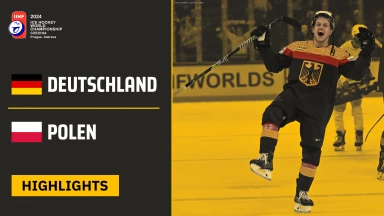 Eishockey WM 2024 | Deutschland vs. Polen | Die Highlights des 9. Spieltags